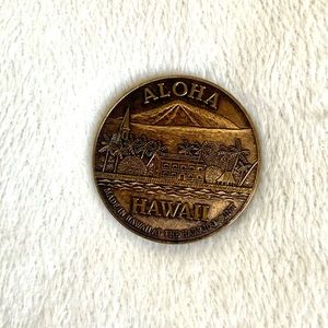 1984 ALOHA Hawaii Kona Dollar “Made at the Hawaiian Mint” Coin